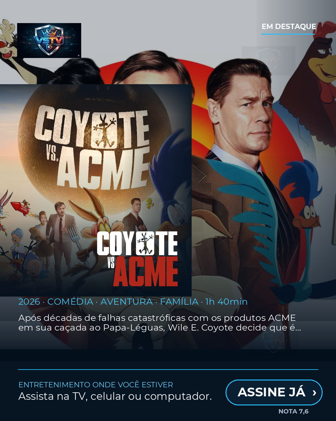 Coyote Vs Acme Acao Cinematic